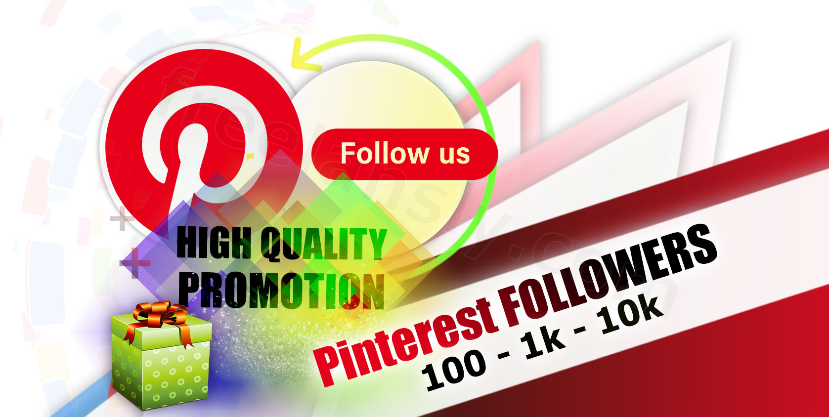 We Increase Your Pinterest Followers with Our Premier Promotion Services