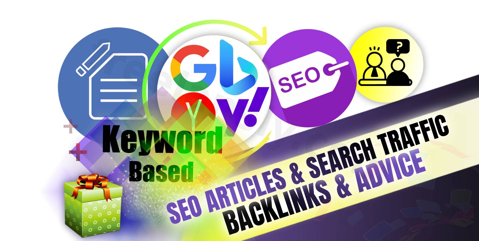 We Boost Your Website SEO with Unique Articles and Genuine Search Traffic, Backlinks and SEO Advice