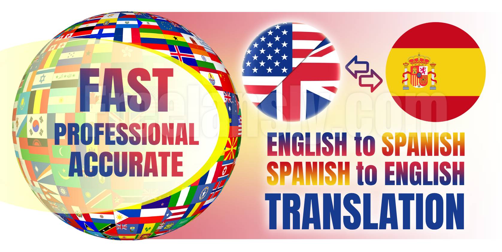 I will do English-Spanish Translation and vice versa by a Certified Professional