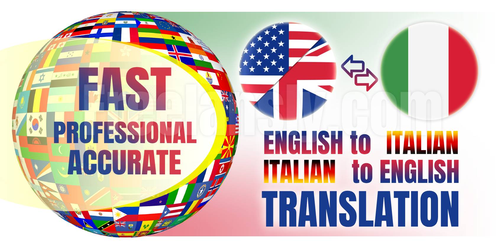 I Will Provide English-Italian Translation Services