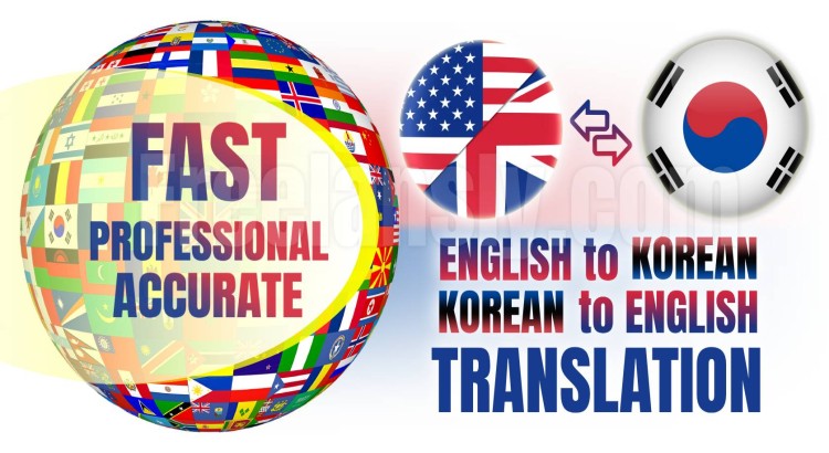 I Will Do a Premier English-Korean Translation Service and Vice Versa