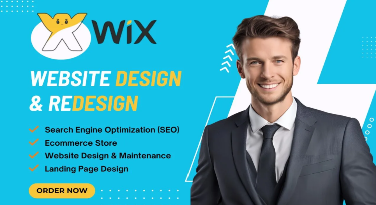 I will do wix website redesign, wix website design, redesign wix website