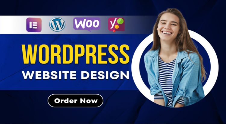 I will develop wordpress website design with responsive web design