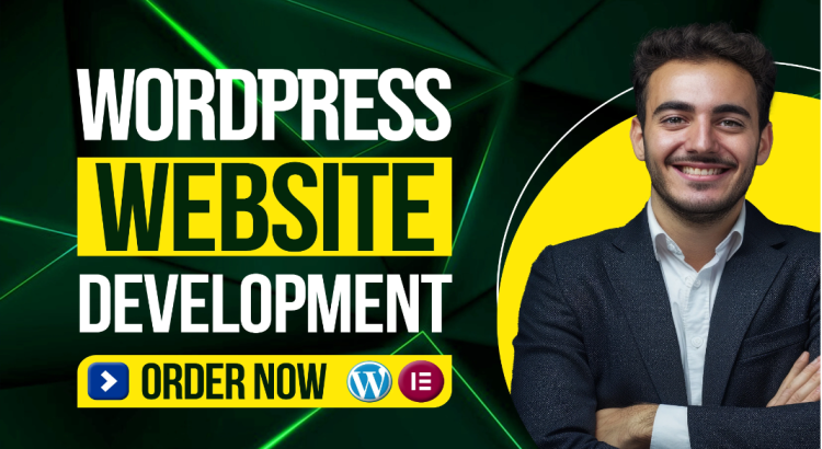 I will do wordpress website design, business website development, custom website