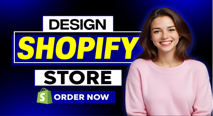 I will create shopify store, build shopify website design, shopify dropshipping website